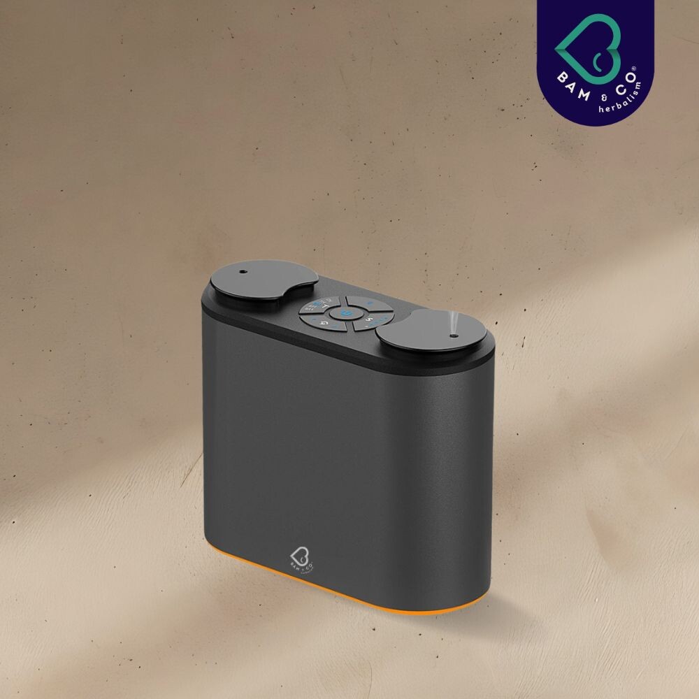 BAM & CO Duo Resbulizer Therapeutic Aromatherapy Nebulizer Diffuser